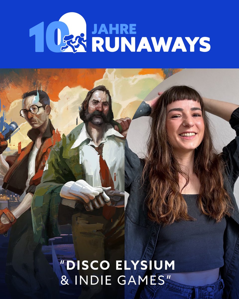 Runaways_Cast's tweet image. Folge 3 unserer Podcast-Staffel ist online. &amp;lt;3

Wir sprechen mit Valentina Birke, Director der Indie Arena Booth, die man von der gamescom kennt. Es geht um die Magie von Indie Games, Disco Elysium &amp;amp; mehr.

Jetzt reinhören. Überall, wo es Podcasts gibt. 🙏
