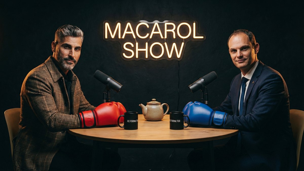 🤔Anže Logar mi je na nek bizaren način vedno bolj všeč, čeprav so njegovi nastopi včasih tako boleči, da bi najraje zamenjal program. V tistih debatnih krožkih se pusti mlatiti kot kakšen vajenec, ki je prvič stopil v ring 🥊Mikom Tysonom, in izpade kot popolni poraženec.