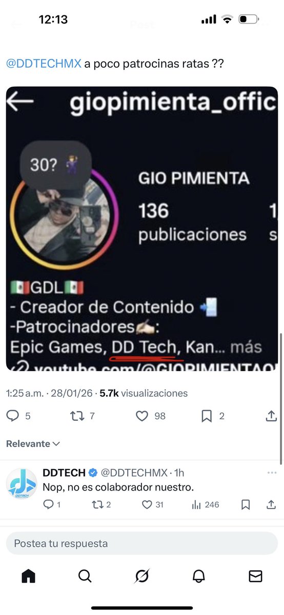 OmarConU's tweet photo. @RicardoBSalinas @GIOPIMIENTAYT @BancoAzteca Estuvo bueno el chisme, pero ya viendo todo el contexto no se aprecian más que 2 denuncias bien sabrosas que se vienen. Jajajaja. Una por parte del tío @RicardoBSalinas por la estafa al cajero y la otra por parte de @DDTECHMX por daño a su imagen haciéndose pasar como colaborador https://t.co/yYtx6mZ0jb