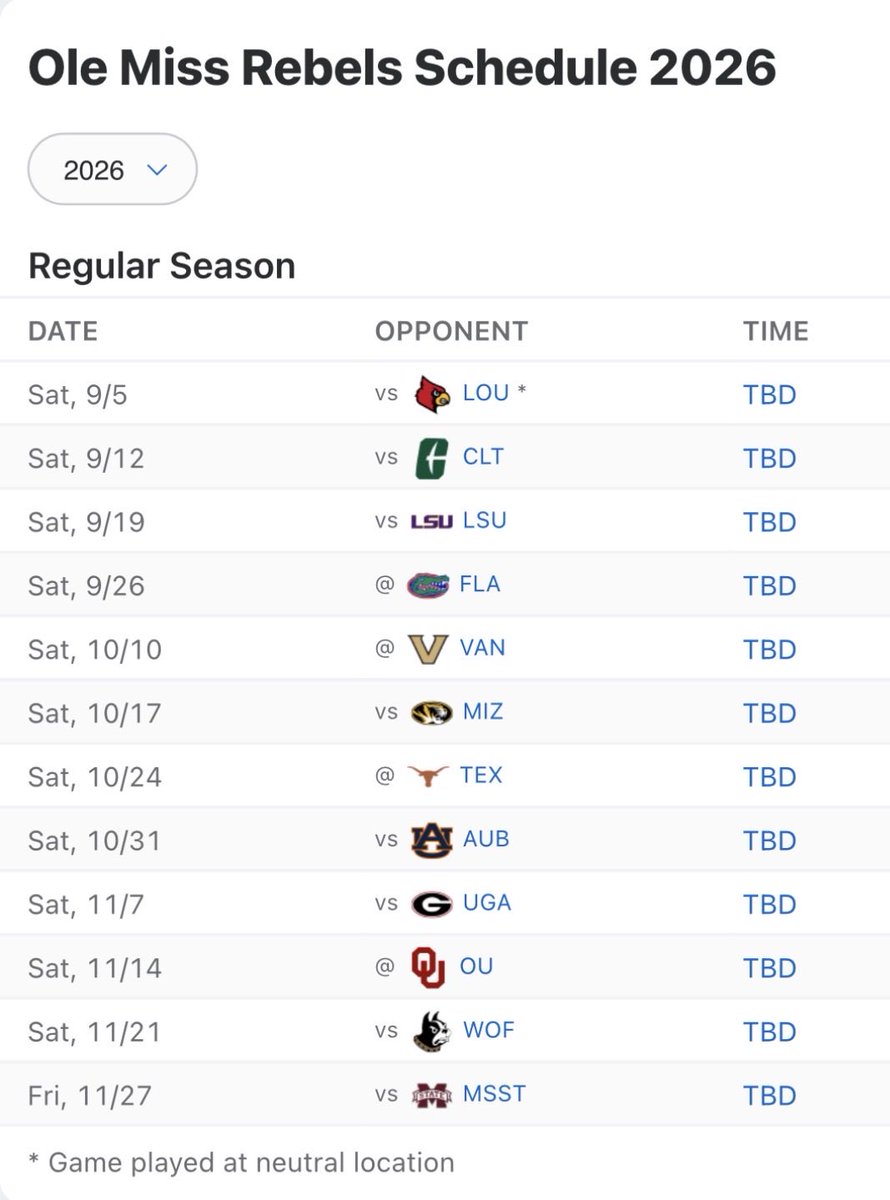Sidelines - Ole Miss tweet media