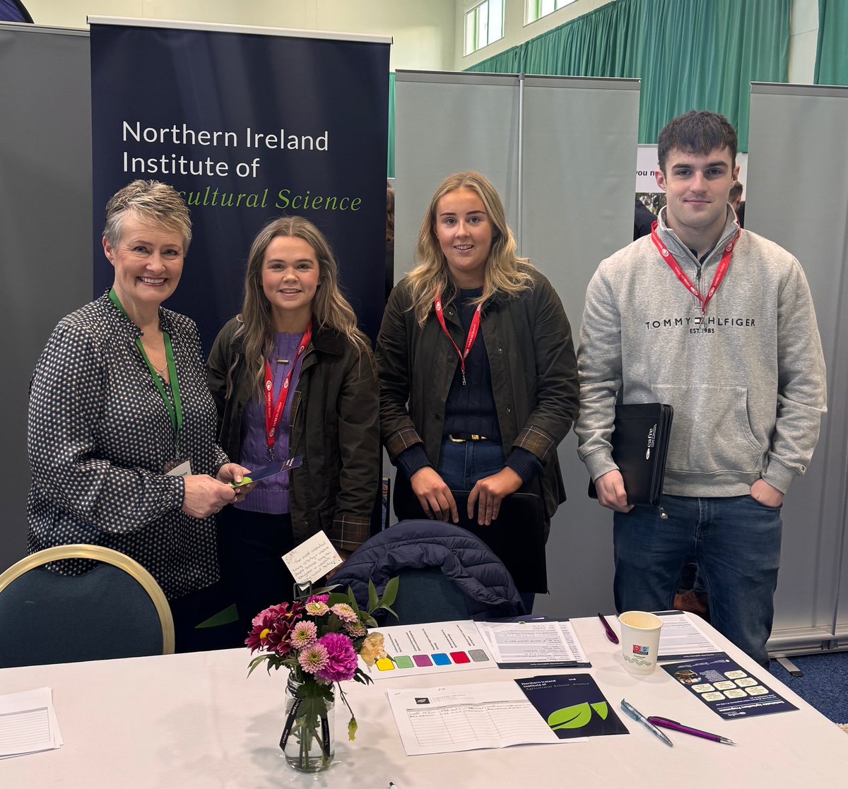 Thank you to <a href="/DiscoverCAFRE/">CAFRE</a>  for  inviting us to attend their annual 'Opportunities for Employment in  Agriculture Event'. We talked to many students about the work of NIIAS  and the importance that it can play in their future careers.
