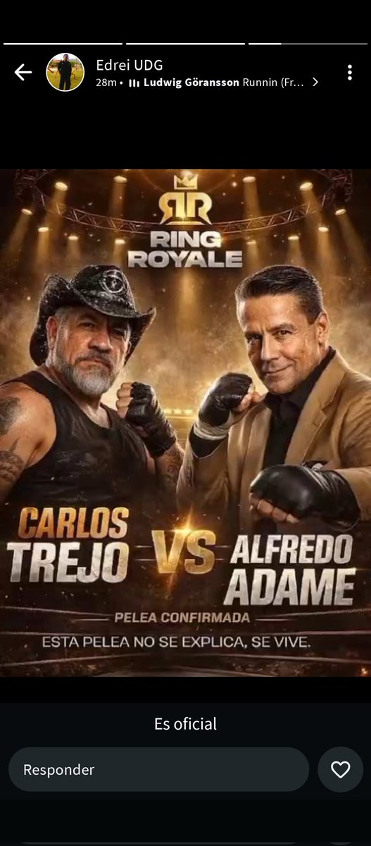 Hagan sus apuestas señores, pero eso sí, que se bañe primero el pinche mugroso!!!! Sino ya lo daré de tragar al güey.