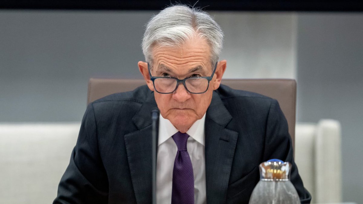 A "strong dollar" narrative from Powell could trigger a short-term pause in the current metals rally. #FED #GOLD