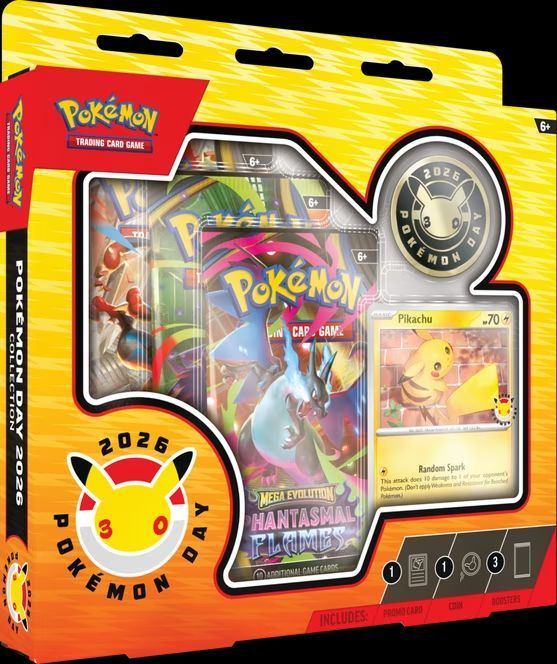 PokemonFindr's tweet photo. 🚨 Ascended Heroes Sticker Collections & 2026 Pokemon Day Collection Boxes Dropping on Walmart TONIGHT at 9PM EST/6PM PST!

Let's Hope They Do a Better Job Fighting Bots This Week 🤖 

AH Tech Sticker https://t.co/7nlyDcFIH4 
2026 Pokemon Day Collection https://t.co/tarfogyd8x 

🚨 Bookmark & Follow, We'll Post As Soon As They're Live!
#Pokemon #ad