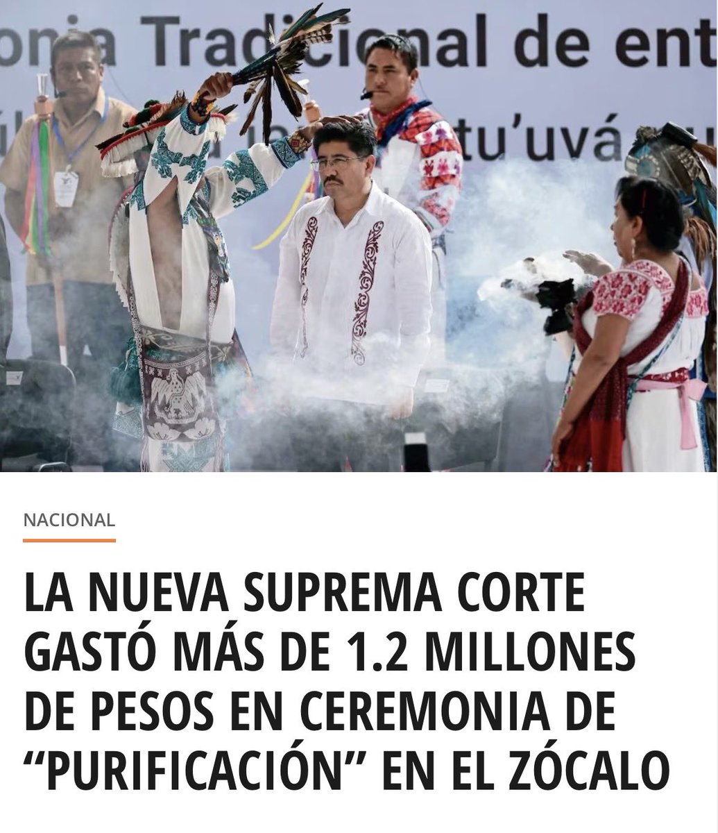 EVerastegui's tweet image. Se gastaron 1.2 millones de pesos de los mexicanos en una ceremonia para entregar bastones de mando a los ministros del bienestar. 

Lo vuelvo a repetir, el pretexto del Estado Laico es eso, un pretexto que esconde un profundo anti cristianismo. La transformación de cuarta es…