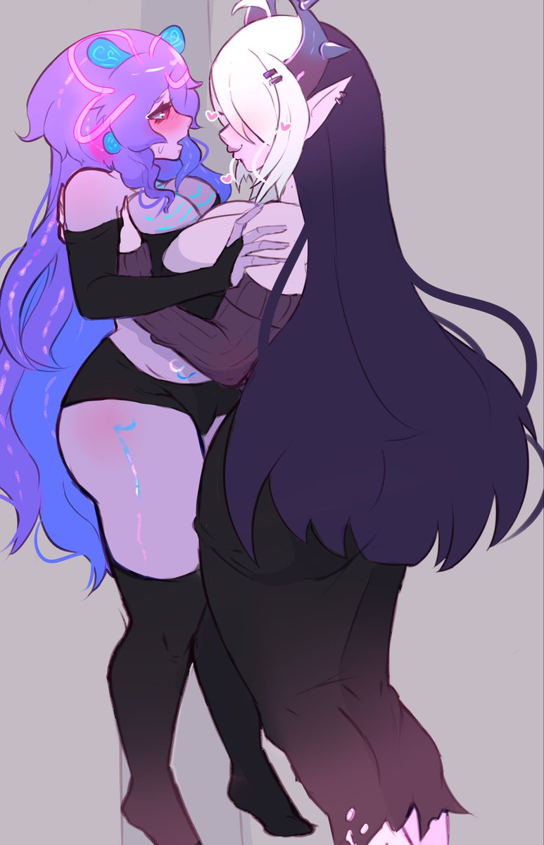 Jelly time !! 💜

Design by: <a href="/houndeater/">bug 🩻🦠</a> 🩵

🎨 in order: <a href="/Roru_Ryo/">Roru 🤍</a> , ych.commishes.com/user/skyrres/ , <a href="/houndeater/">bug 🩻🦠</a> , and <a href="/Ancharliegum/">Gum ( ◣w◢)NSFW COMMISSIONS</a> 💕