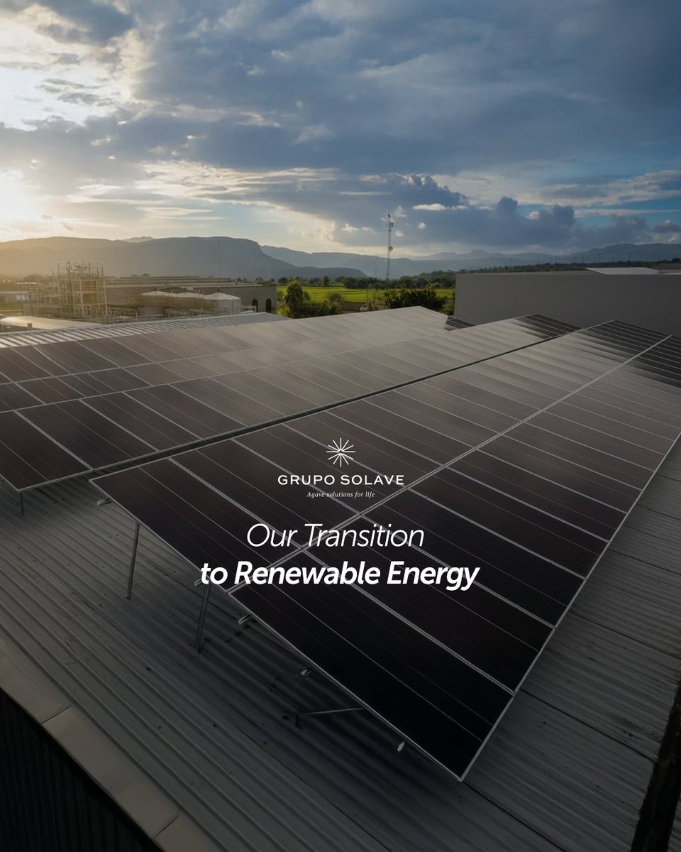 GSolave's tweet photo. At Grupo Solave, we believe the future of productivity is renewable. Our modern solar array generates clean energy to power our production plants and laboratories, reducing factory heat by 30% and ensuring long-term operational efficiency. https://t.co/6W3lnYvdb3