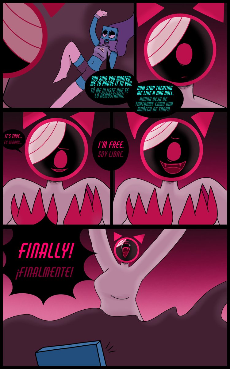 nukizza's tweet photo. Epifanía (chapter/capitulo 1) part/e 11
#JSAB #JustShapesAndBeats #Cyan #Blixer #Jsabau #aujsab #cyanjsab #Blixerjsab #jsabblixee #jsabcyan #jsablycan #au #fanart #comic #webcomic https://t.co/490NPPuAH0