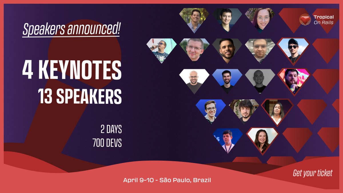 Tropical on Rails tweet media