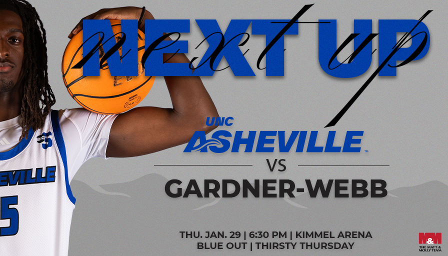 GAME PREVIEW: Asheville Welcomes Gardner-Webb to Kimmel Arena for Blue Out Game

uncabulldogs.com/news/2026/1/28…