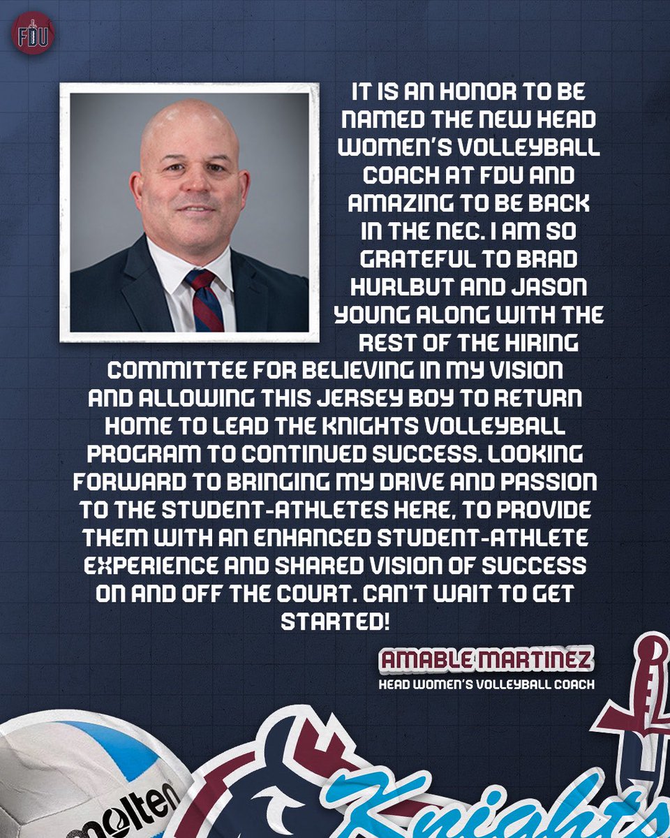 FDU Women's Volleyball tweet media