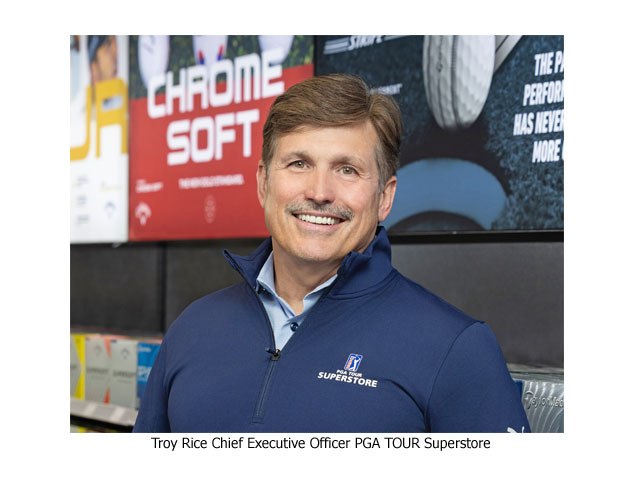 Seasoned retail executive Troy Rice took over as CEO of PGA Tour Superstore following the retirement of golf-industry leader Dick Sullivan last summer and in an exclusive interview at January’s PGA Show. tinyurl.com/y43m89mx