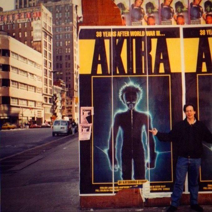 retro_anime's tweet photo. AKIRA Poster in New York City (1989) https://t.co/69hDR6UuEW