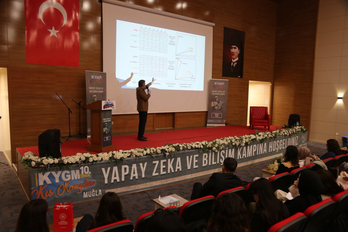 Kış Kampı’nda derinlik artıyor!
Konuk eğitmenimiz Prof. Dr. Cesur Baransel ile Geniş Dil Modelleri (LLM): Yapay Zekâ Sistemlerinde Çıkmaz Sokaklar başlığıyla kritik bir perspektif kazanıyoruz.

Yapay Zekâ ve Bilişim Kampı tüm hızıyla devam ediyor.

#KYGMKısKampları