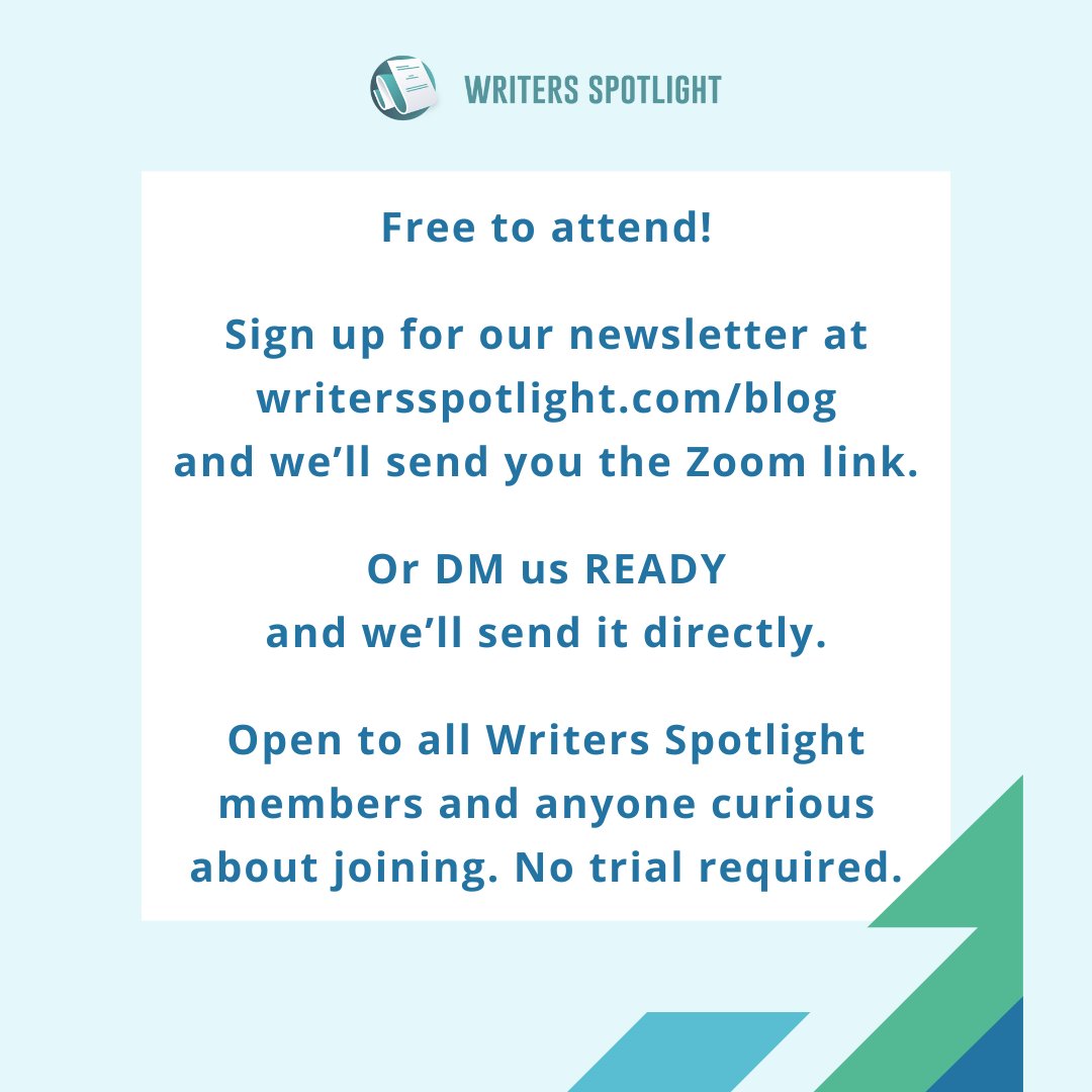 Writers Spotlight tweet media