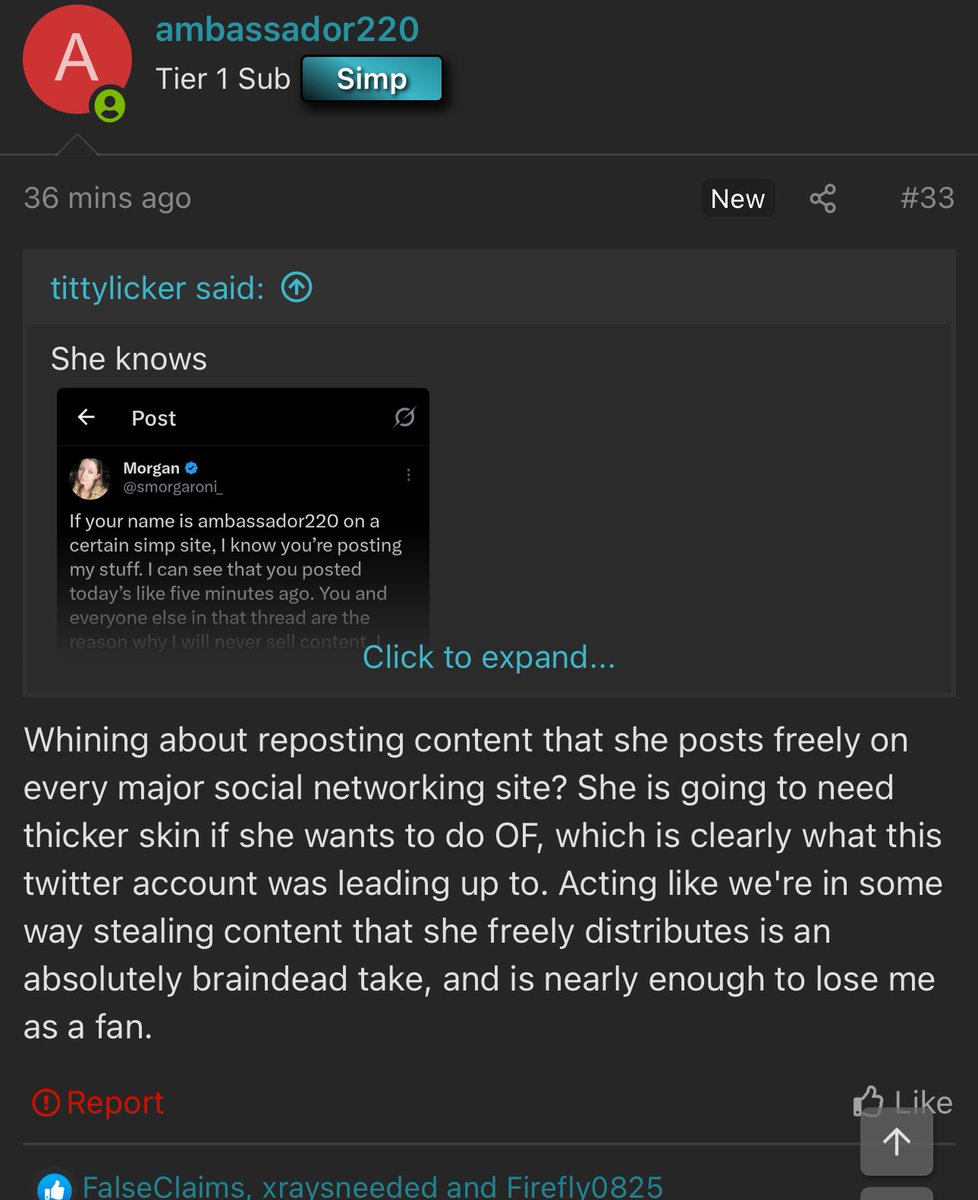 Morgan tweet media