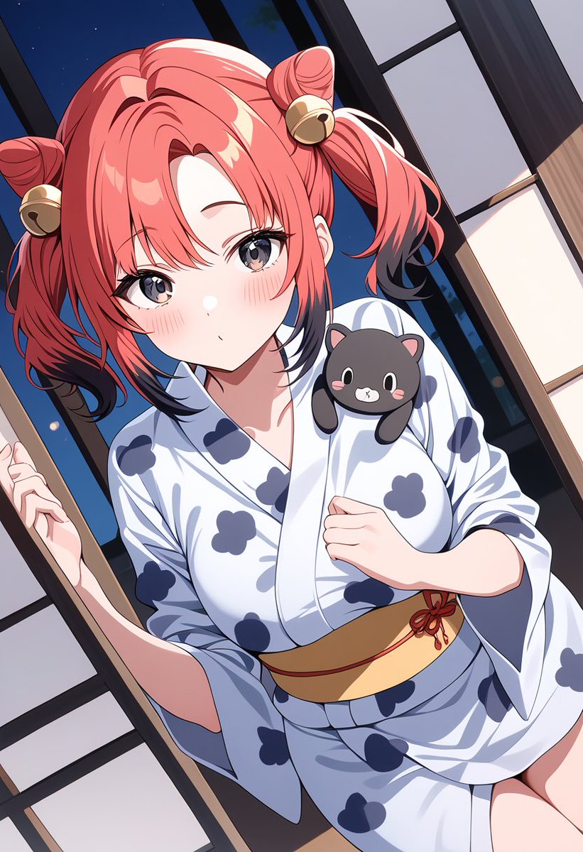 nyan2_AIart にゃにゃんこんばんは🌆🌇 お疲れ様でした࿉