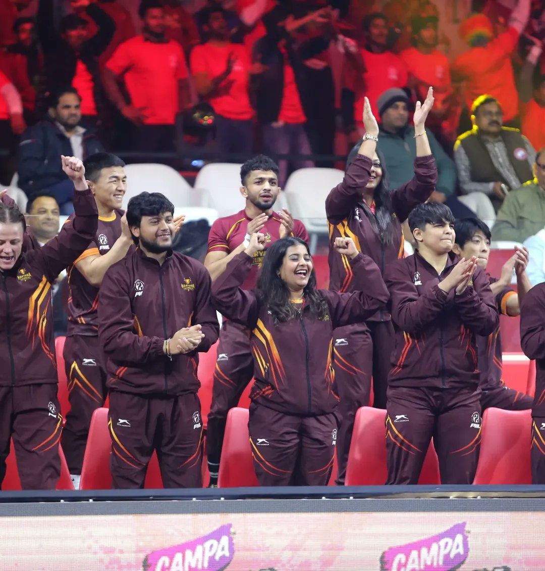 Big performance in this bout. Anirudh Gulia (Haryana Thunders) defeats Jaspooran Singh (UP Dominators) 11–5 with a strong display. Haryana tighten their grip on the match. #anirudhgulia #haryanathunders #updominators #pwl #ᴛʀᴇɴᴅɪɴɢɴᴏᴡ