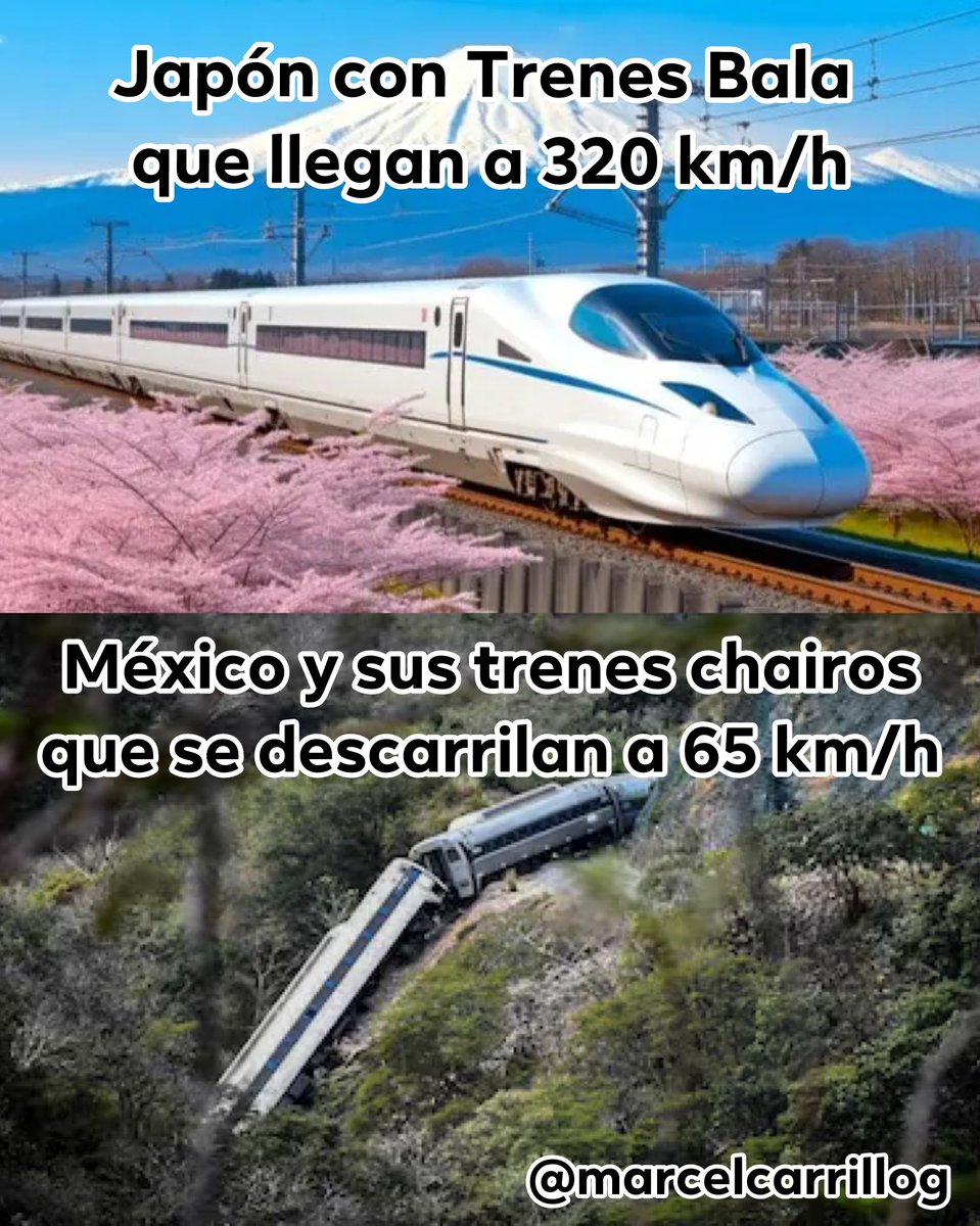 ¿De verdad Ernestina Godoy y la FGR quieren que creamos que el Tren Interoceánico se descarriló por “exceso de velocidad”?

Aquí solo hay dos opciones:

O somos un país tan mediocre que nuestros trenes, lentos y mal hechos, no soportan ni una velocidad decente sin provocar una