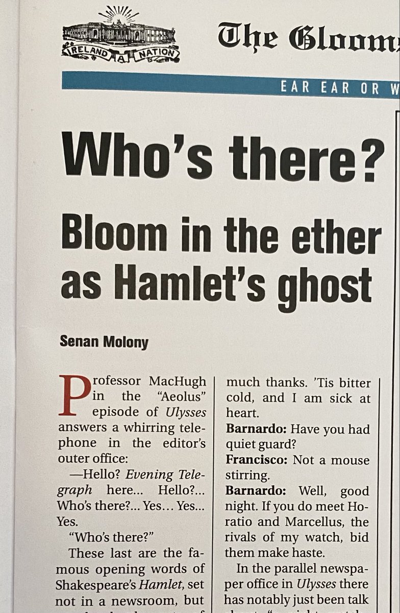 RobRoman23's tweet image. More Questions Answered in The Gloomsday Edition of The Bloomsday Journal.
