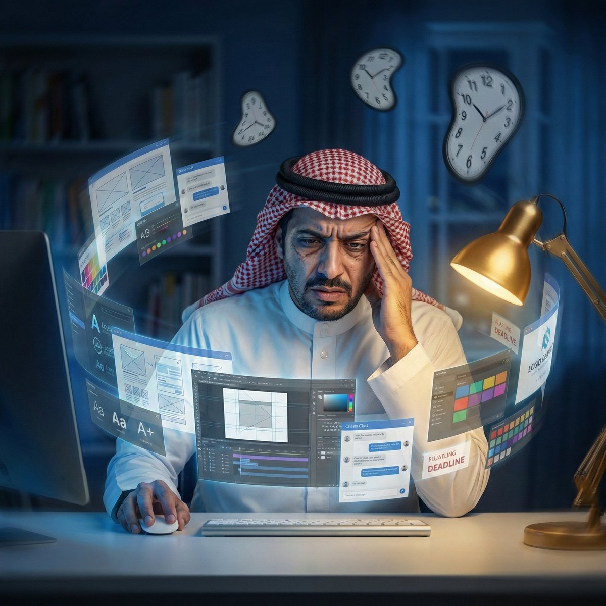 Faisl_Alfaisal's tweet photo. للمصممين:
ماهو حل مشكلة ضيق الوقت وتراكم الأعمال؟

تراكم الأعمال مو دليل إنك سيئ.
غالبًا دليل إنك شاطر… بس إدارتك للوقت ضعيفة أو غير واضحة.