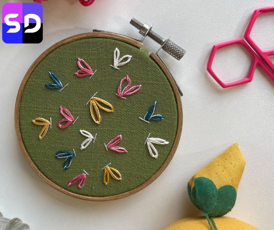 DigitizingSassy's tweet image. Delicate stitches, calming colors, and pure handmade charm — this embroidery piece is all about patience, creativity, and fine detailing.
Every stitch tells a story of care and craftsmanship, made to stand out beautifully.
#HandEmbroidery #EmbroideryArt #CreativeStitching