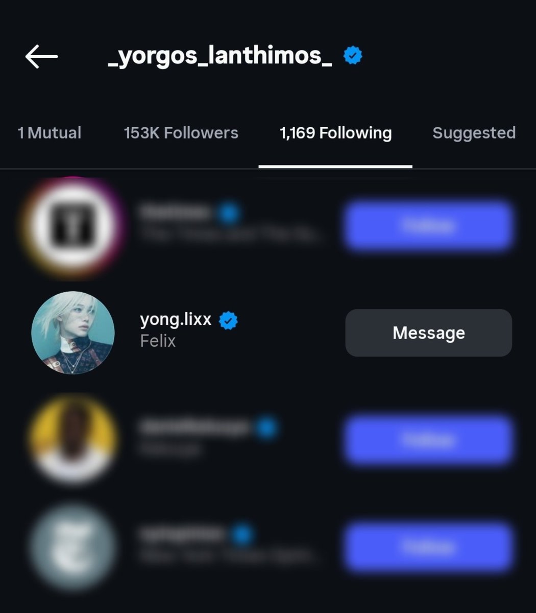 felixpopbase's tweet image. Acclaimed filmmaker Yorgos Lanthimos. a globally recognized, award-winning director behind internationally celebrated films The Favourite, Poor Things, and The Lobster, has followed #FELIX on Instagram