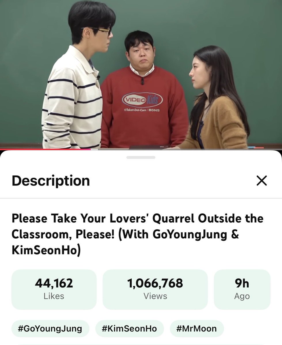 justseonho_'s tweet photo. 1 Million views in 9 hours!! Kim Seonho Go Younjung you're loved 

#CanThisLoveBeTranslated https://t.co/TAlQVhq6s2