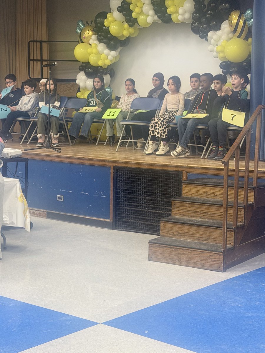FBazzi1's tweet photo. Spelling Bee at Henry Ford Elementary School. What a wonderful group who obviously work hard on their spelling skills. A big thank you to their amazing teachers and to Ms. Farhat for supporting and guiding these students! https://t.co/RpejQgjKU9