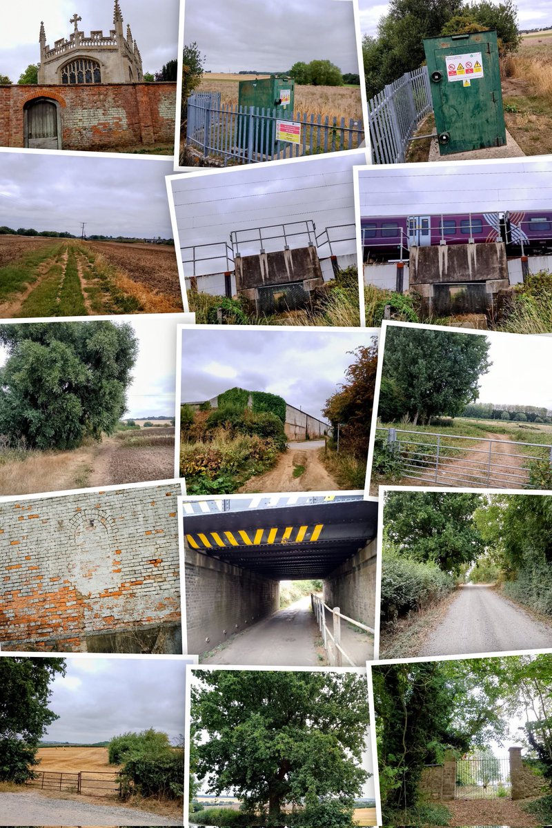 phil0073's tweet photo. #StHubertsGreatHarrowden, then #railways & along the #IseValleyWay. #PhilOnaBike (archive) #WednesdayWander #FootpathFriday https://t.co/BEgVdo0LNx