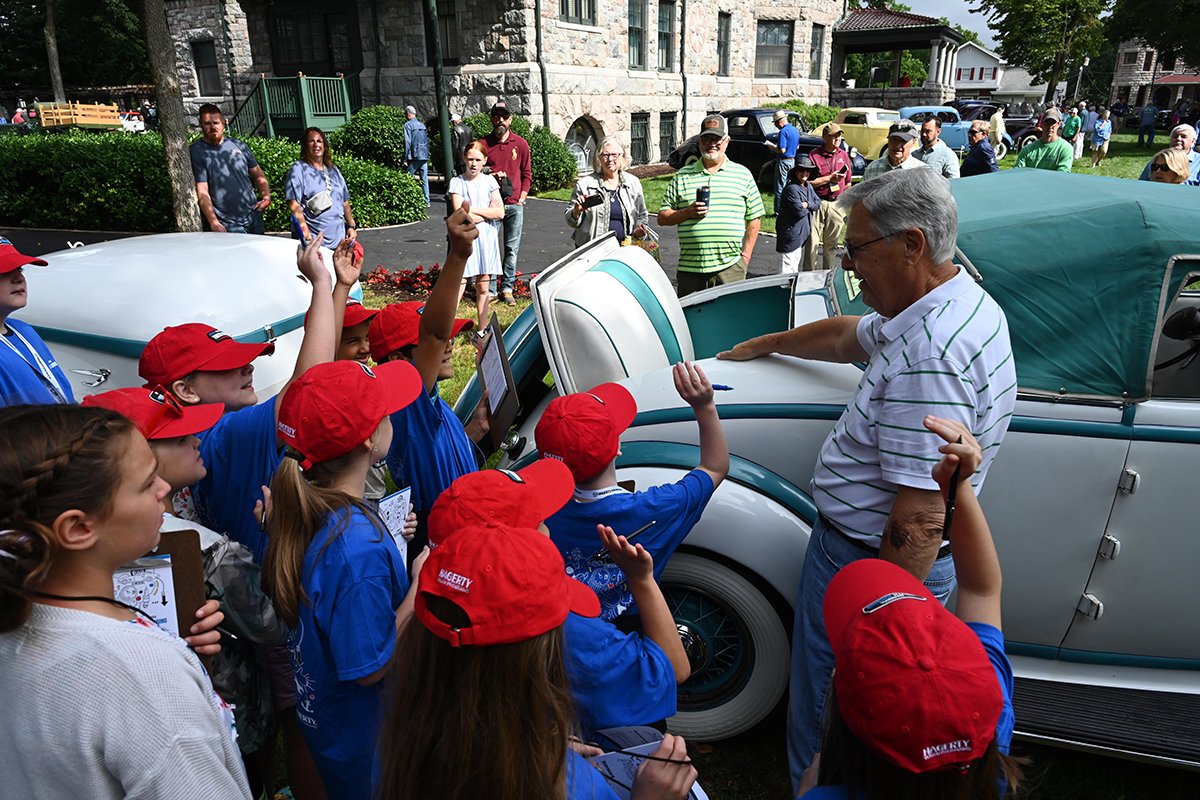 The Concours d'Elegance at Copshaholm isn't just for grown ups. Junior Judging gives our youngest visitors the chance to judge a selection of vehicles and even award the winning vehicle. Junior Judging will open for sign ups in the spring.