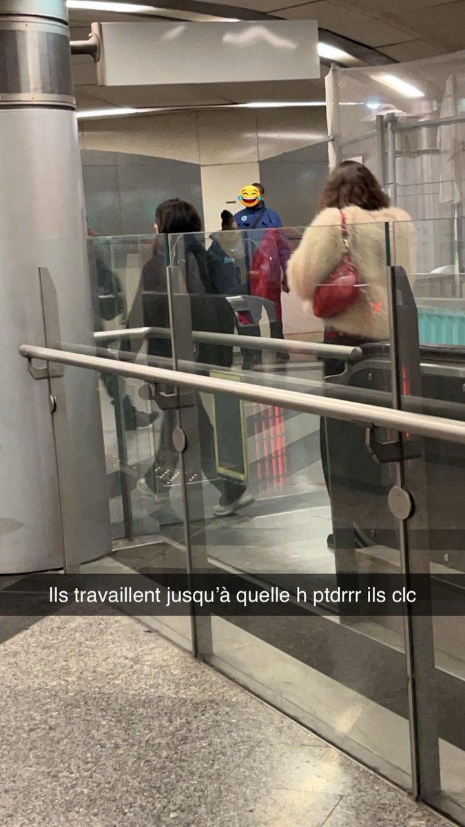 Le jour où je les ai croisé à VINGT TROIS HEURES 30 j’ai compris que cette gare était foirée mdrr