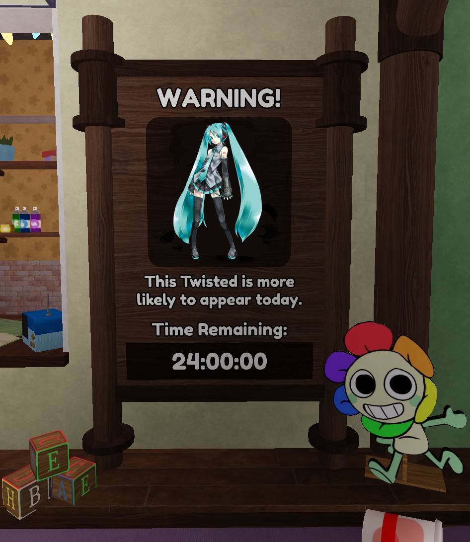 Miku is on the board 🦕 #dandysworld #dandysworldmiku