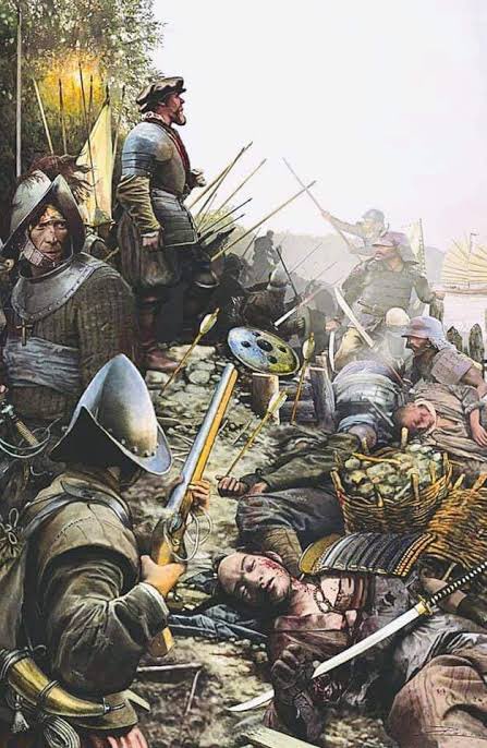 BowTiedPassport's tweet image. 🧵🇲🇽 🇵🇭 The Philippines were actually conquered by Mexican indigenous mercenaries named the Tlaxcalans.

After their 50,000+ Soldiers defeated the Aztecs, they join the Spanish to conquer territories from Guatemala to Peru before hitting the Philippines to create their cousins.