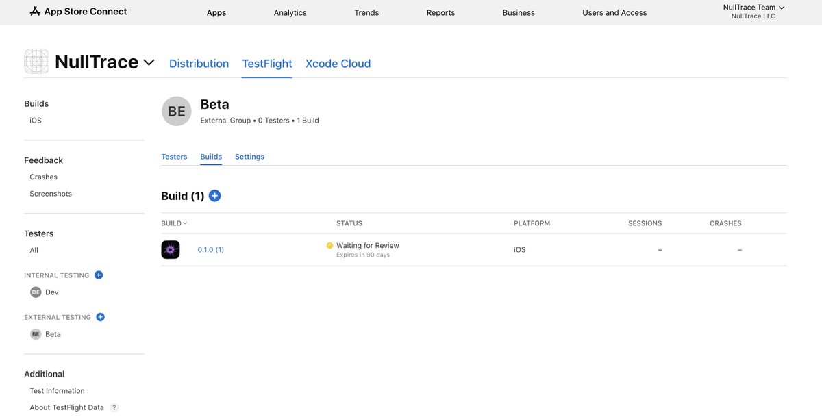 NullTrace tweet media