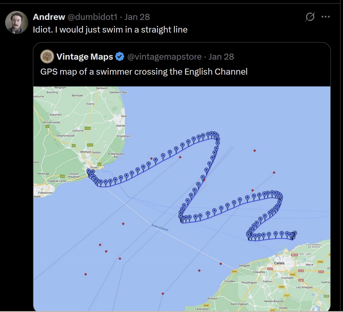 Idiot. I would just take a boat