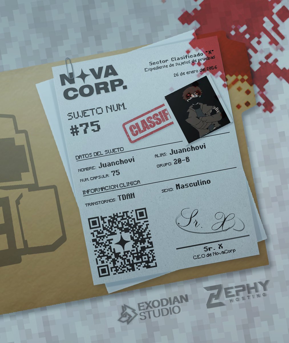 BIENVENIDO AL SECTOR X      

Sujeto Num.   
#75 <a href="/Juanxii2_/">Juancho</a> 

Bienvenido al apocalipsis juanchovi 🧟‍♂️