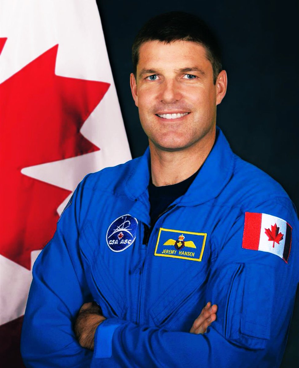 RTNToronto's tweet photo. Astronaut Jeremy Hansen set to be the first Canadian to go to the moon! 🇨🇦🚀 https://t.co/tid7lv9REf