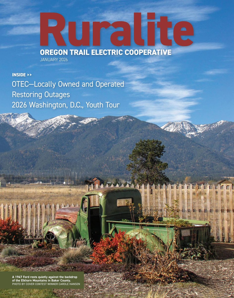 Oregon Trail Electric Cooperative (OTEC) tweet media