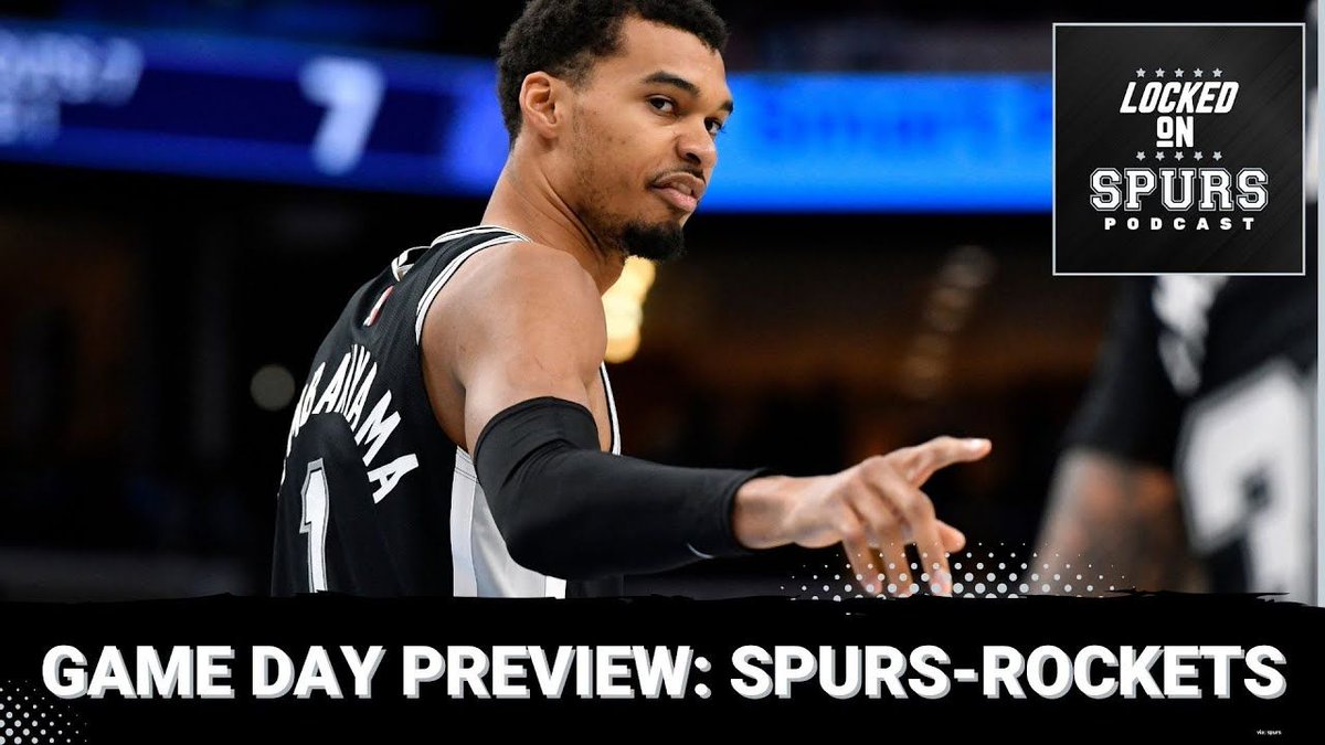 🎙️Spurs-Rockets preview and Barnes in the spotlight w/ guest <a href="/BrattyMills/">M. Solis</a> 
 
 YT buff.ly/92I9woo
<a href="/KENS5/">KENS 5</a> buff.ly/BNoL32U
Apple buff.ly/kYnEjUJ
Spotify buff.ly/8IQncvY #NBA #SanAntonio #PorVida