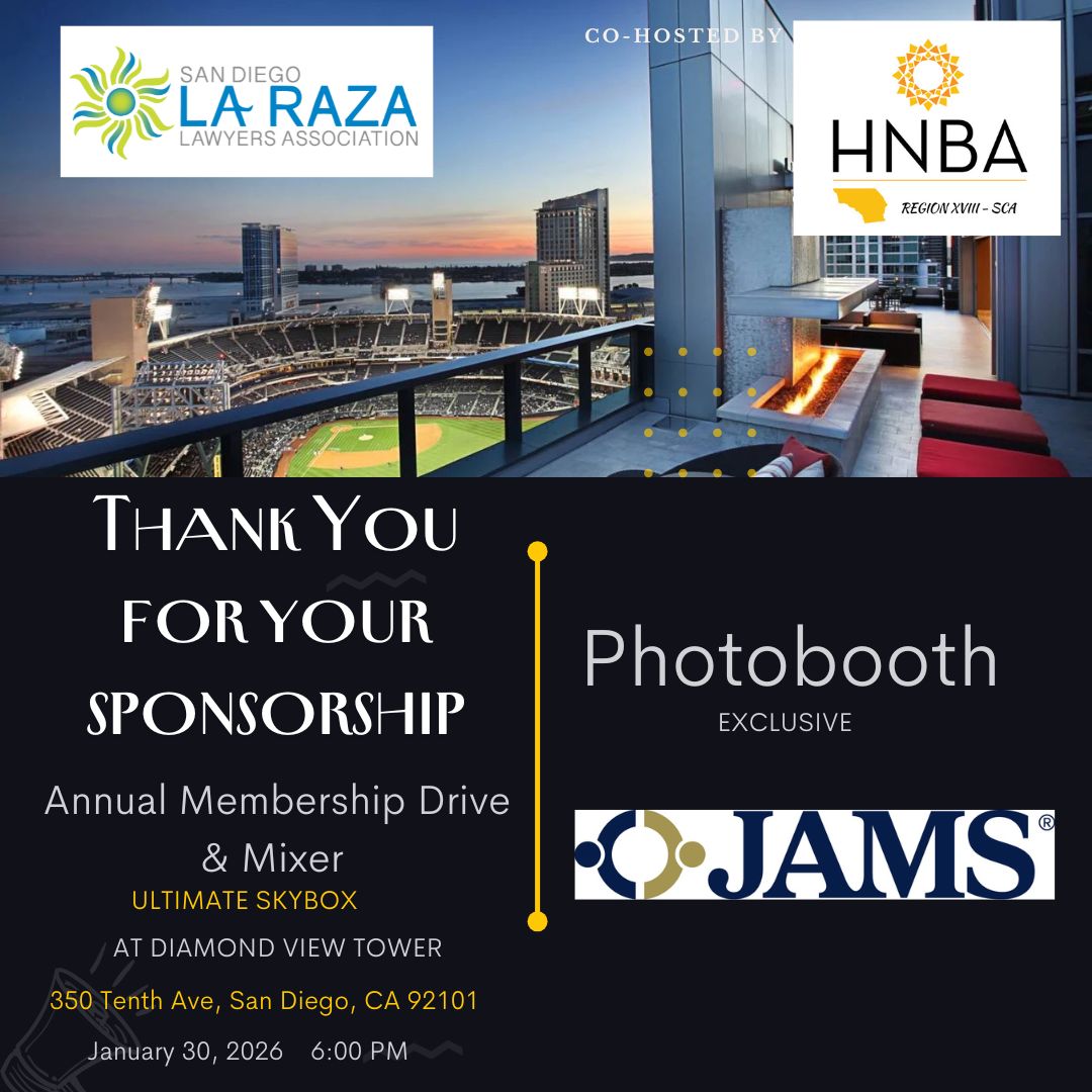 San Diego La Raza Lawyers Association tweet media