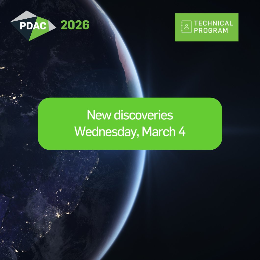 New discoveries is sure to be a popular session at #PDAC2026!

Topics include fresh economic discoveries and revitalized projects driven by new technology and/or changing market conditions around the globe.

Presentations include:
• Discovery, growth and potential of the Gradina