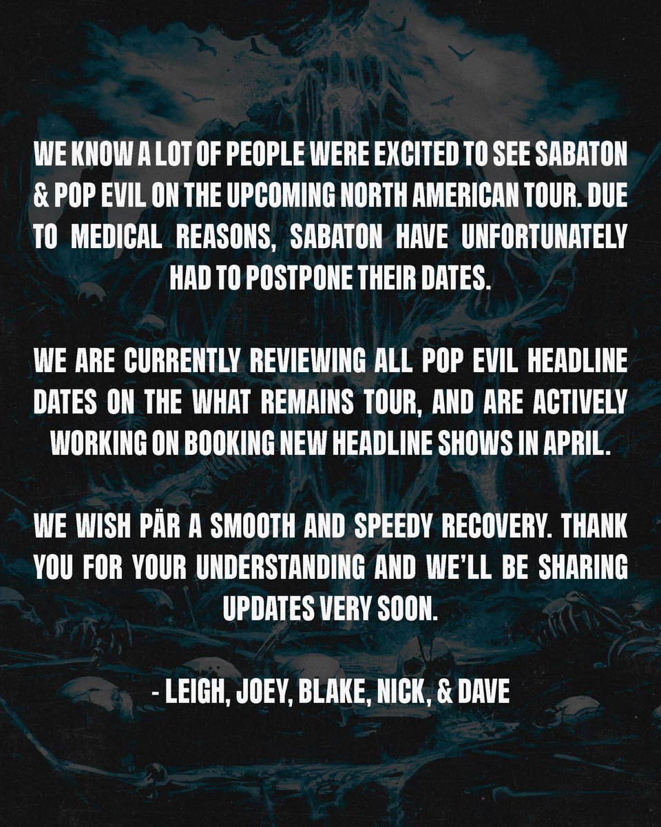 Pop Evil tweet media