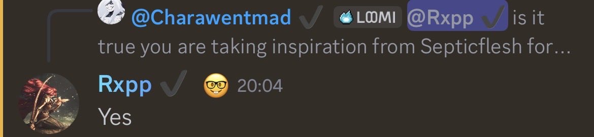 Guys Septicflesh confirmed in route 9
This was TOTALLY not said as a joke and you should totally take this serious #loomian