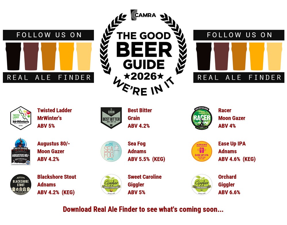 doughtagnan's tweet photo. On the bar today! @WRacehorse
I'm on the Twisted Ladder #cheers Beer Board: https://t.co/DfAO8ubSPf

#goodbeerguide @CAMRA_Official @wintersbrewery @grainbrewery @moongazerale @Adnams #GigglerCider @NESuffolkCAMRA
#RealAleFinder https://t.co/4OjreqmvcS