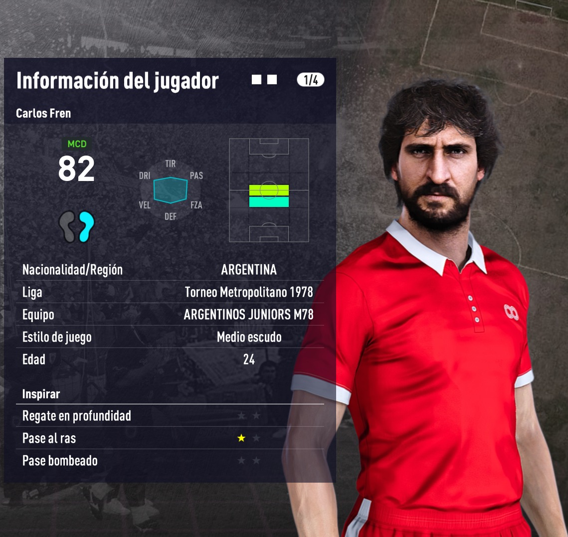 gordoumbanda's tweet image. Carlos Fren
Argentinos Juniors Temporada 1978
solo en @PESCLASICO  para #eFootballPES2021 PC
@AAAJoficial