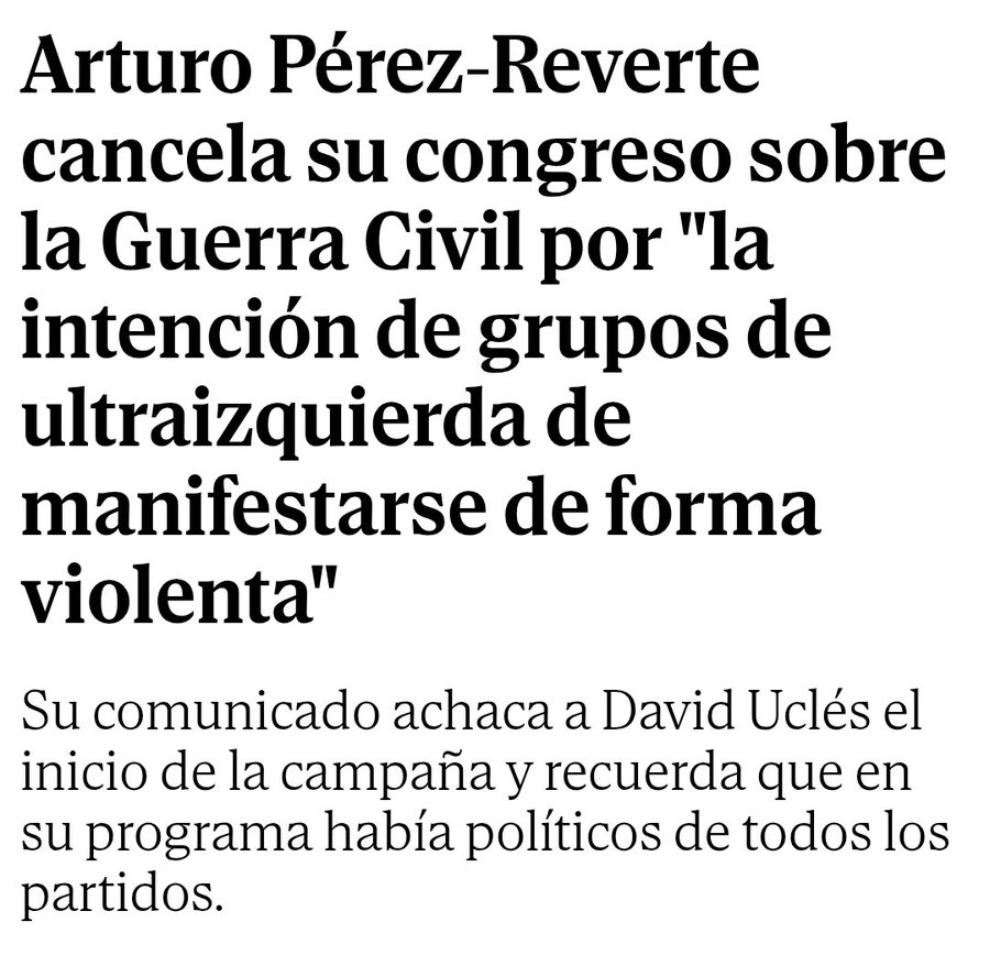 joseramirezdel2's tweet photo. Lo de no poder hacer un congreso por la intransigencia de la izquierda es en sí mismo una explicación práctica sobre la Guerra Civil. 
Y no han mejorado. 
QED https://t.co/PBwtEKfCBX