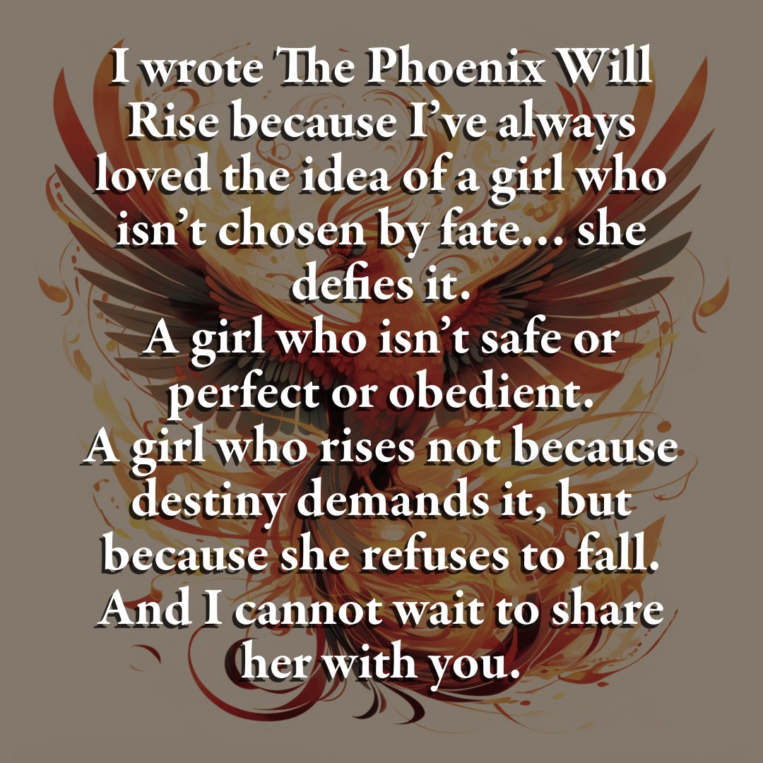 Callie is chaos and softness and fire.
She’s the character who made me fall back in love with writing.
pre-order here -
mybook.to/PhoenixWillRise
#AuthorBehindTheScenes #WritersOfInstagram #BookLaunchJourney