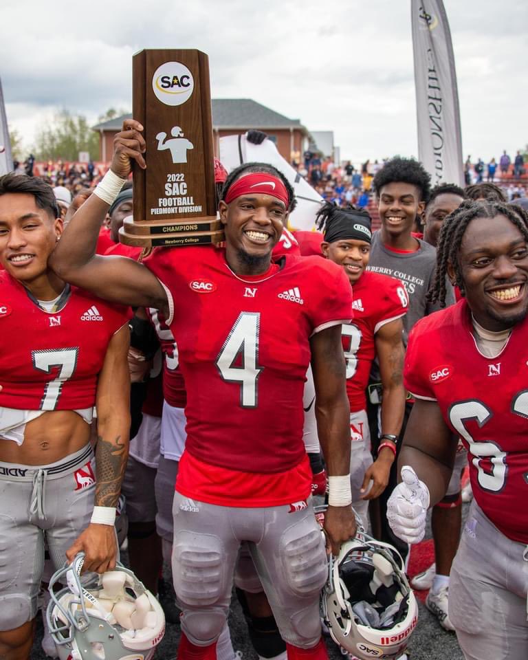 #AGTG After a great conversation with <a href="/CoachKnightNC/">Todd Knight</a> I am blessed to receive an offer from <a href="/Newberry_FB/">Newberry College Football</a> 

<a href="/MitchHall15/">Coach Mitch Hall</a> <a href="/CoachCWatson19/">Cole Watson</a> <a href="/hopbtown/">John Houpt</a> <a href="/CoachP_SCA/">Coach P</a> <a href="/peduzzi_ron/">Ron Peduzzi</a>