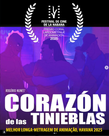 iago_nova's tweet photo. 🏆✨ Premiação histórica!
🎉 Coração das Trevas foi premiado com o Coral de Melhor Longa-Metragem de Animação no Festival Internacional del Nuevo Cine Latinoamericano de La Habana.
Dividimos o palco com o premiadissimo "O Agente Secreto" e o Brasil deixou sua marca!
Gracias Cuba! https://t.co/0zG3cEk0hb